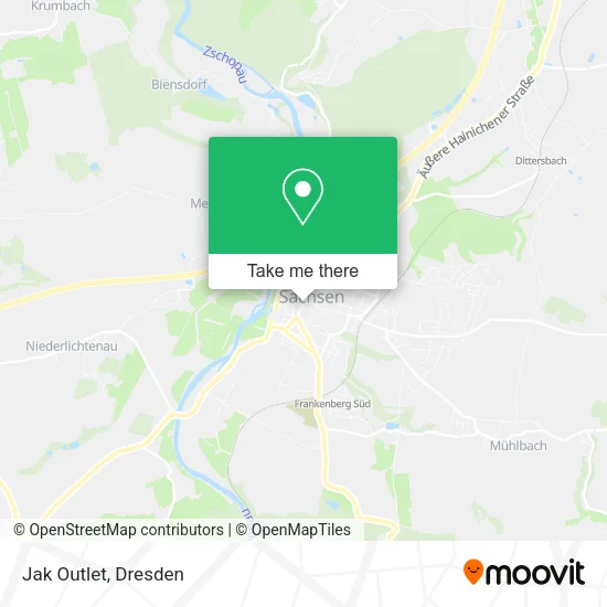 Карта Jak Outlet