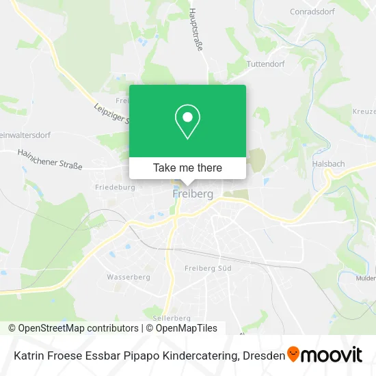 Карта Katrin Froese Essbar Pipapo Kindercatering