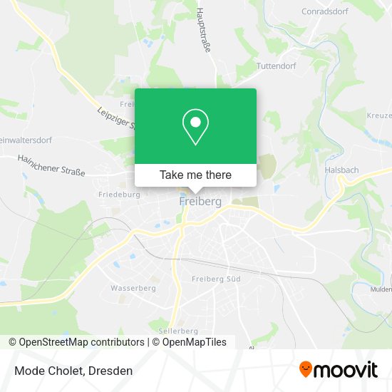 Карта Mode Cholet