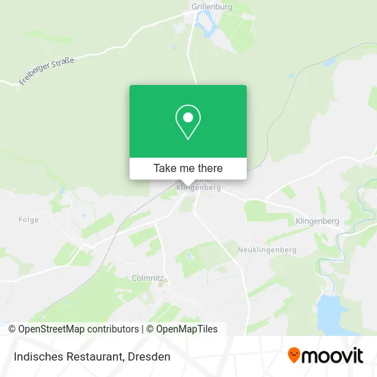 Карта Indisches Restaurant