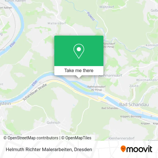 Карта Helmuth Richter Malerarbeiten