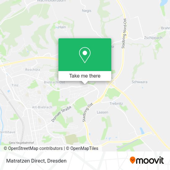 Карта Matratzen Direct