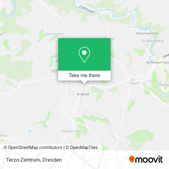 Карта Terzo-Zentrum