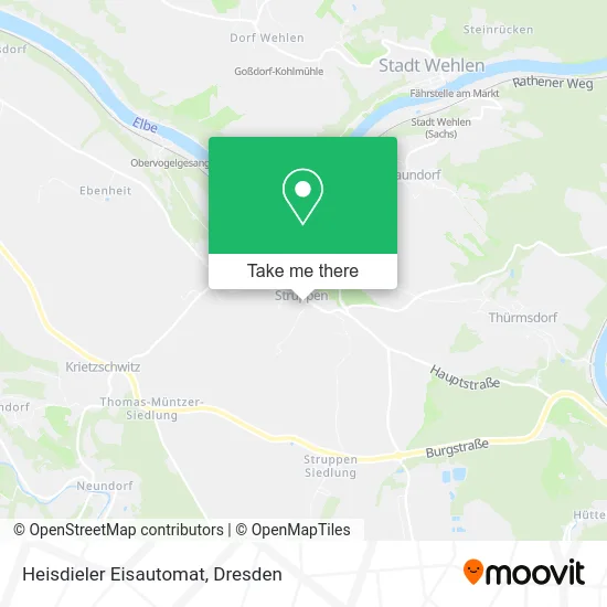 Карта Heisdieler Eisautomat
