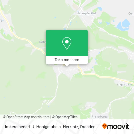 Карта Imkereibedarf U. Honigstube a. Herklotz