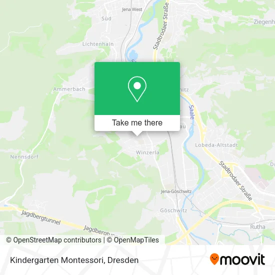 Kindergarten Montessori map