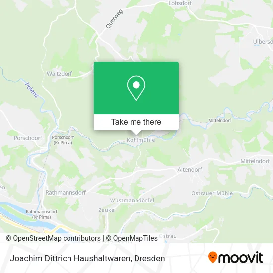 Карта Joachim Dittrich Haushaltwaren