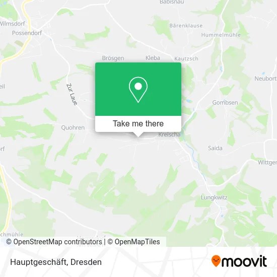 Hauptgeschäft map