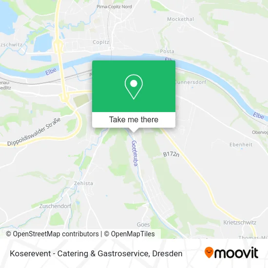 Карта Koserevent - Catering & Gastroservice