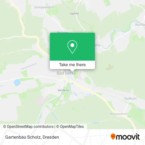 Карта Gartenbau Scholz