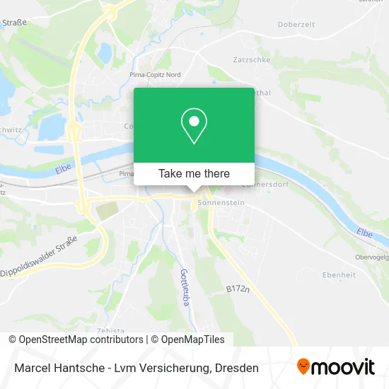 Карта Marcel Hantsche - Lvm Versicherung