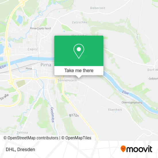 Карта DHL