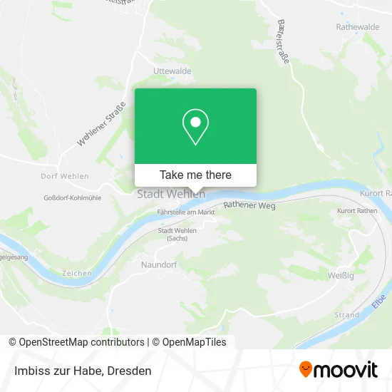 Карта Imbiss zur Habe