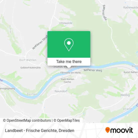 Карта Landbeet - Frische Gerichte