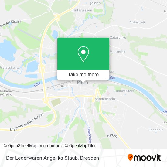 Карта Der Lederwaren Angelika Staub