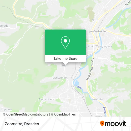Карта Zoomatra