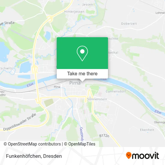 Карта Funkenhöfchen