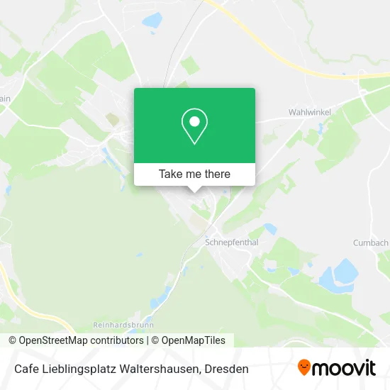 Карта Cafe Lieblingsplatz Waltershausen