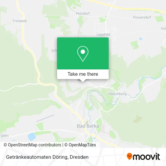Карта Getränkeautomaten Döring