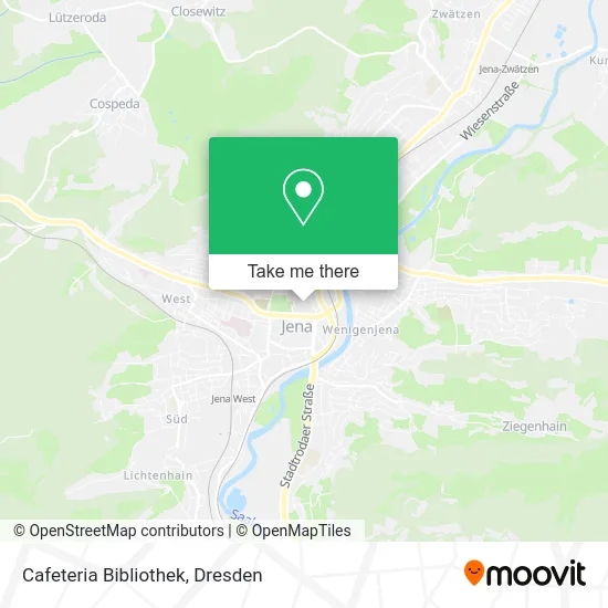 Карта Cafeteria Bibliothek