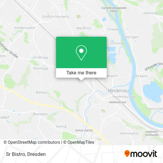 Карта Sr Bistro