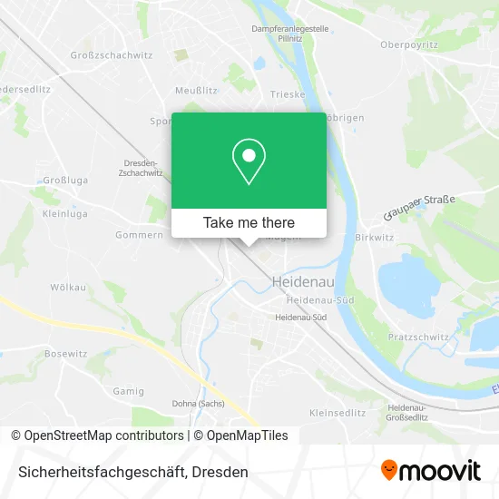 Карта Sicherheitsfachgeschäft
