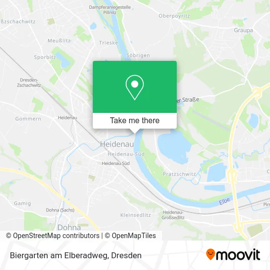 Biergarten am Elberadweg map