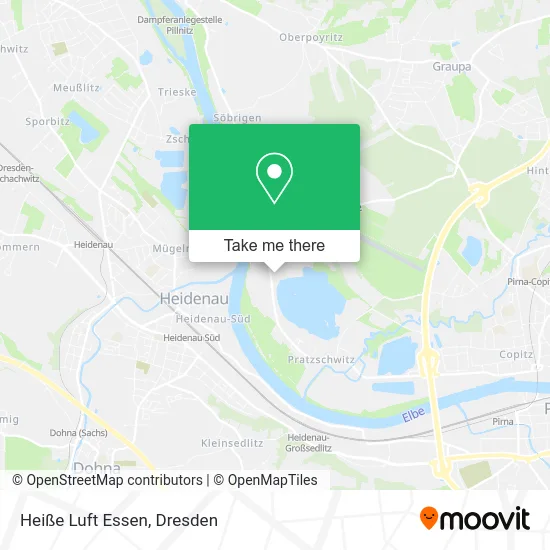 Карта Heiße Luft Essen