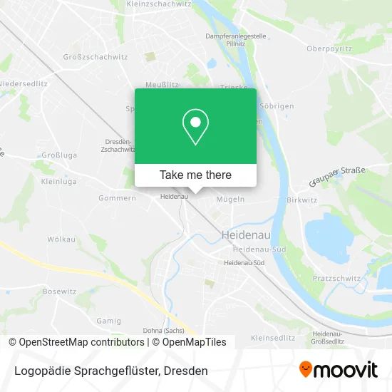 Карта Logopädie Sprachgeflüster