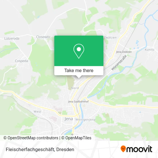 Карта Fleischerfachgeschäft