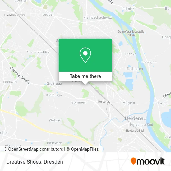 Карта Creative Shoes