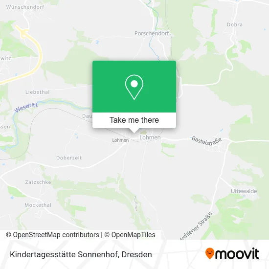 Карта Kindertagesstätte Sonnenhof