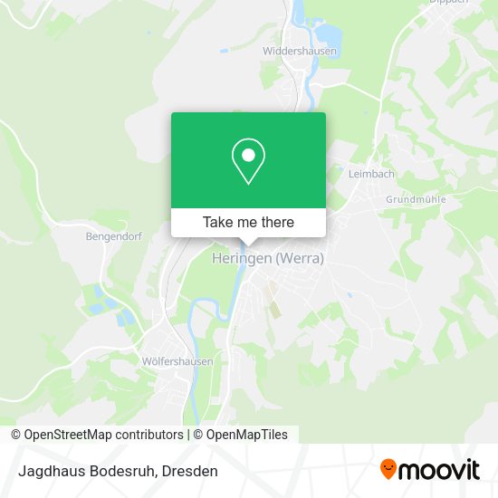 Карта Jagdhaus Bodesruh