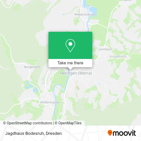 Карта Jagdhaus Bodesruh