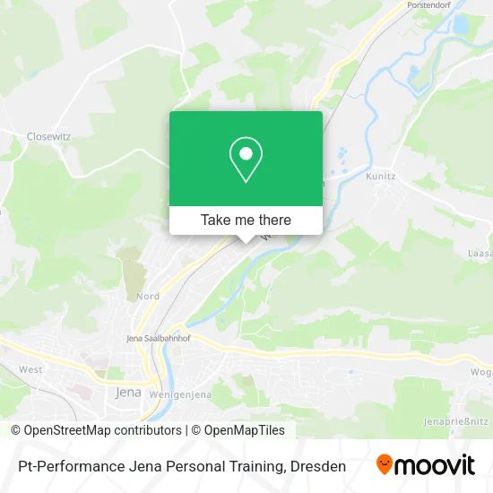 Карта Pt-Performance Jena Personal Training