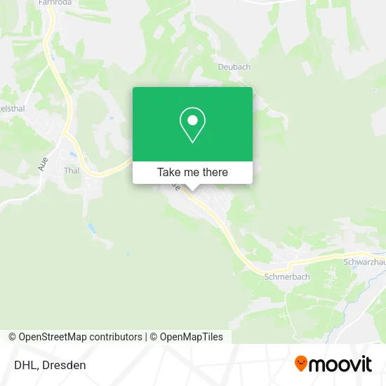Карта DHL