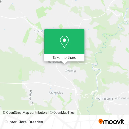 Карта Günter Klare