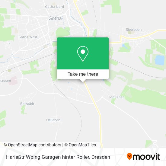 Карта Harießtr Wping Garagen hinter Roller