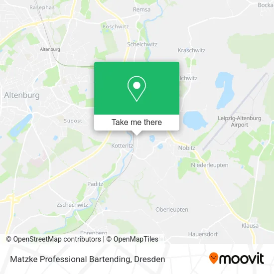 Карта Matzke Professional Bartending