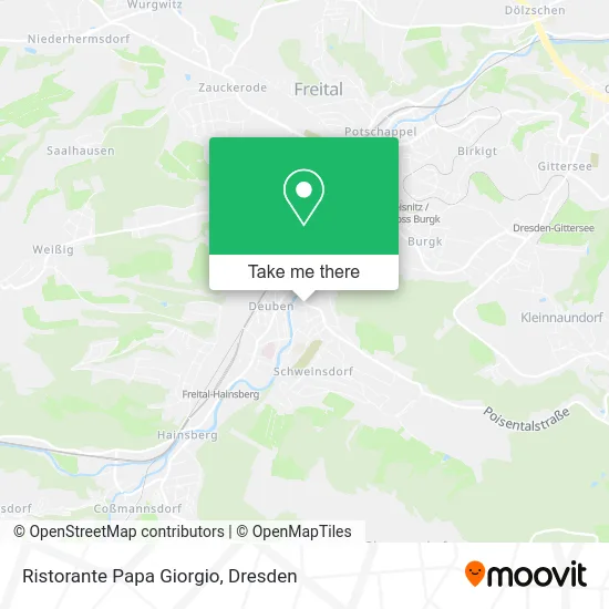 Ristorante Papa Giorgio map