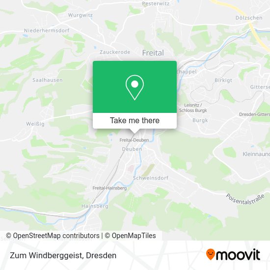 Карта Zum Windberggeist
