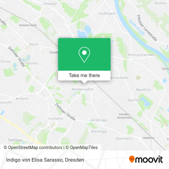 Indigo von Elisa Sarasso map