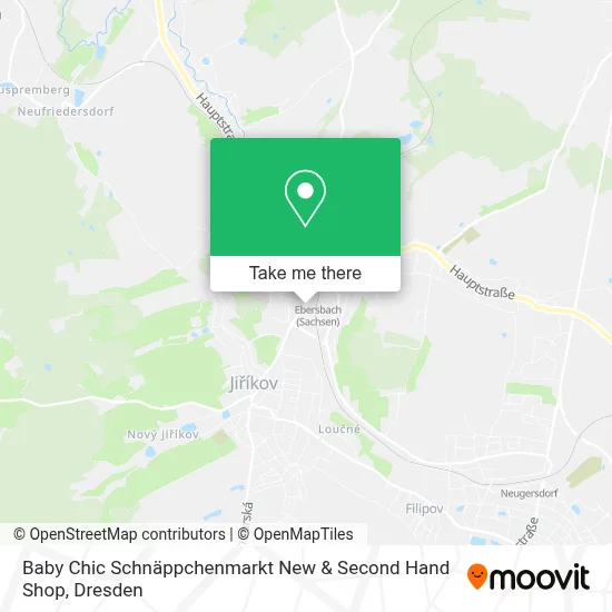 Baby Chic Schnäppchenmarkt New & Second Hand Shop map