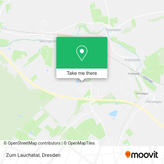 Карта Zum Lauchatal