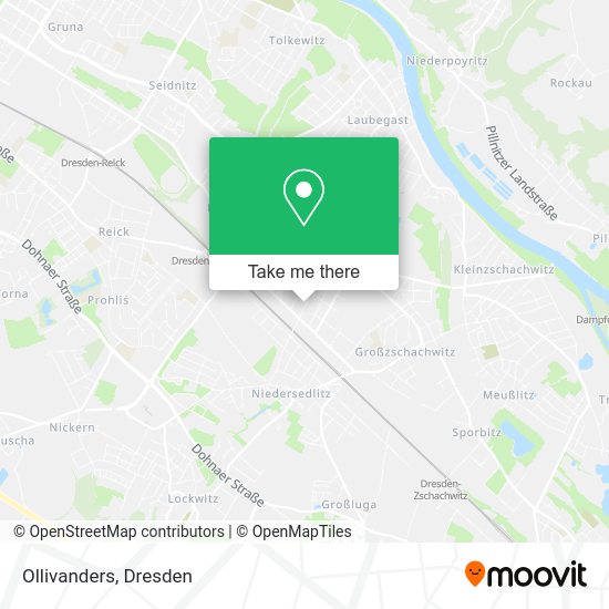 Карта Ollivanders