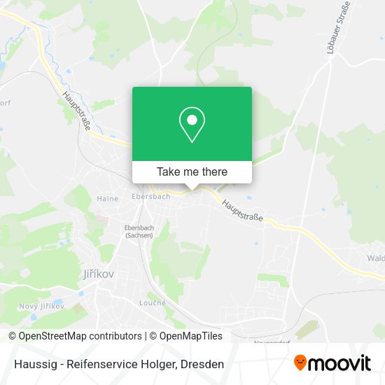 Карта Haussig - Reifenservice Holger