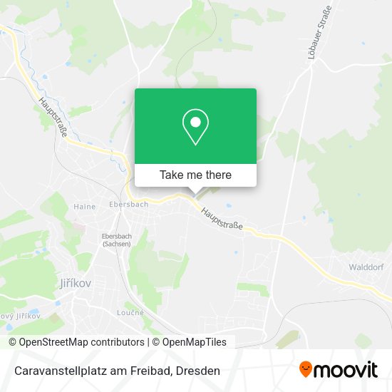 Карта Caravanstellplatz am Freibad