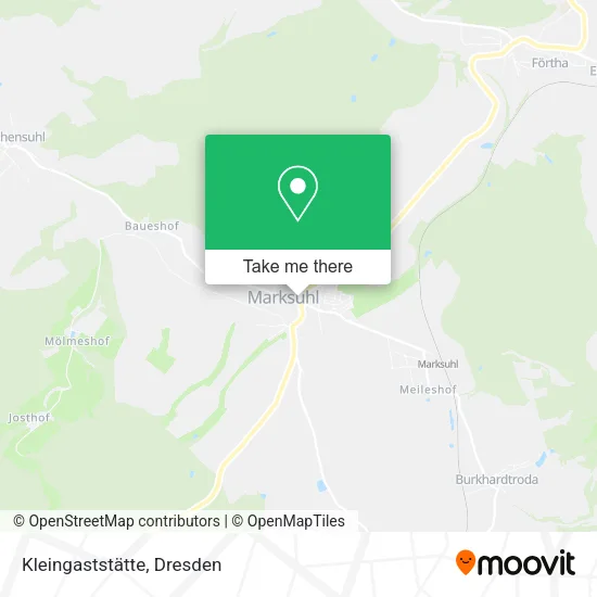 Карта Kleingaststätte