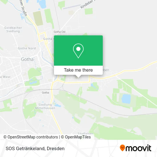 Карта SOS Getränkeland