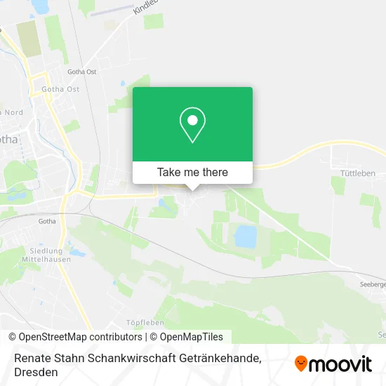 Карта Renate Stahn Schankwirschaft Getränkehande